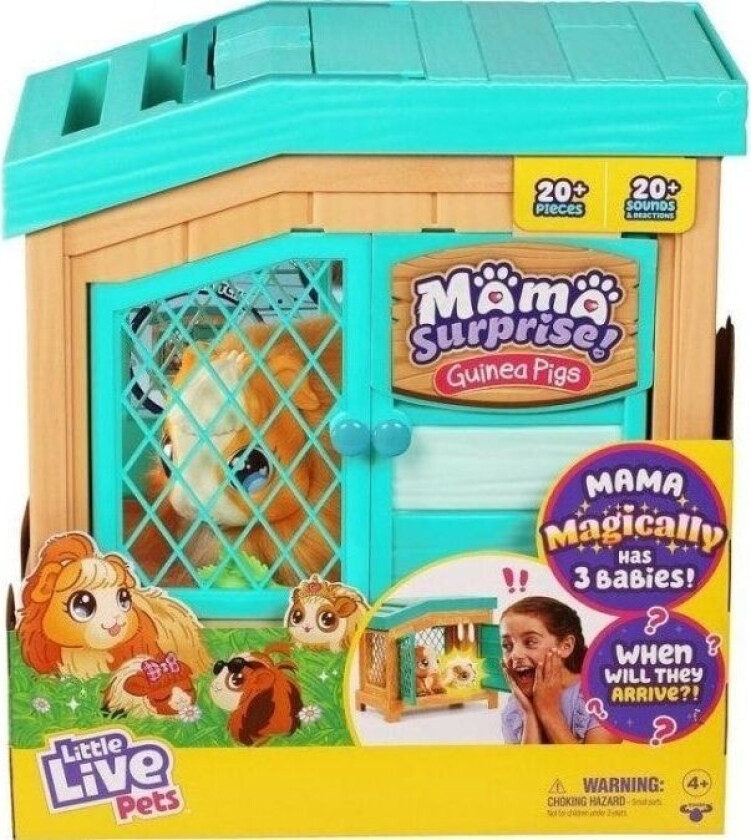 Mama Surprise Lekesett Little Live Interactive Hamster 26410