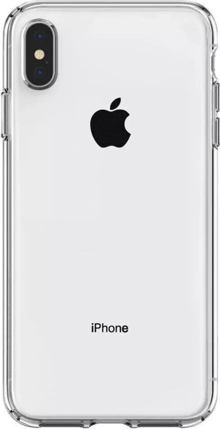 iPhone X / Xs Liquid Crystal Deksel - Gjennomsiktig