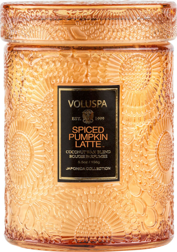 Small Glass Jar Spiced Pumpkin Latte 50h