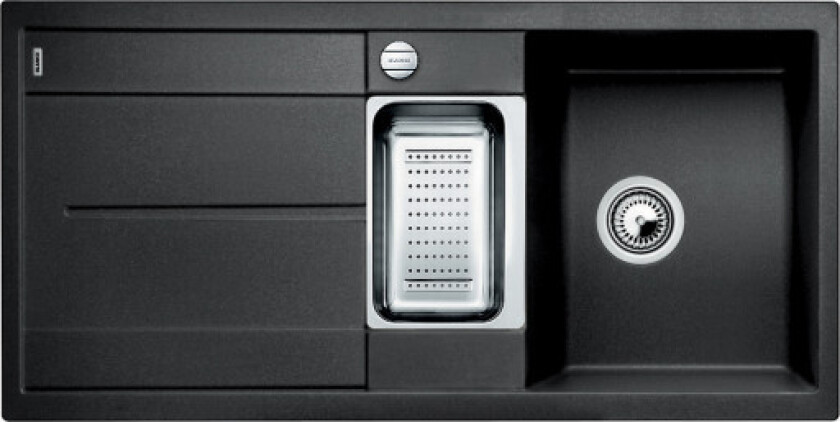 Metra 6S-F kjøkkenvask, 99x49 cm, antrasitt