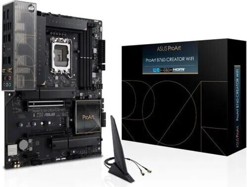 Asus Proart B760-creator Wifi Atx Hovedkort