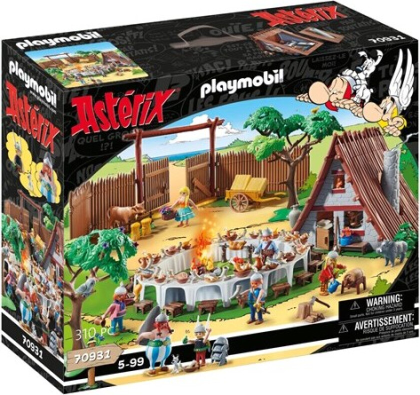 Playmobil Asterix: Den Store Landsbyfesten Playmobil Astérix 70931