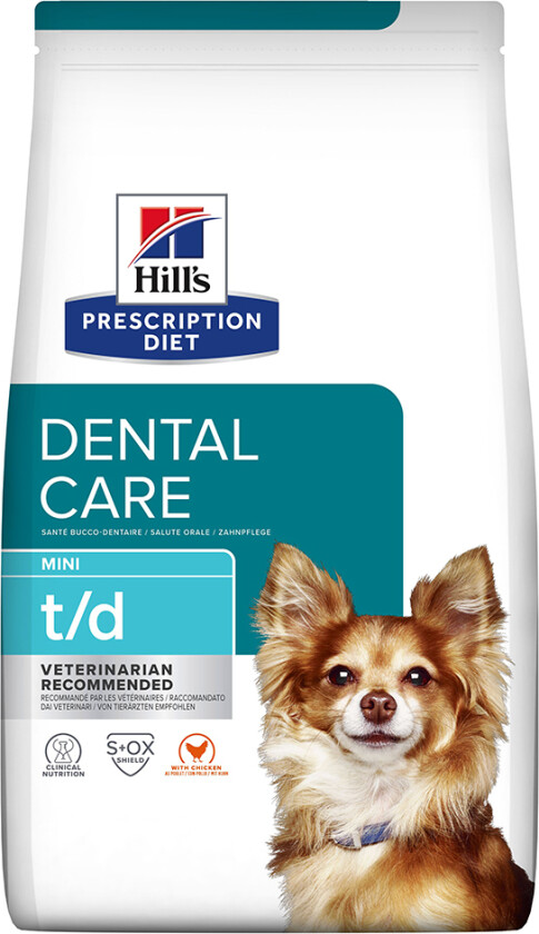 Hill's Prescription Diet Canine t/d Dental Care Mini Chicken 3 kg