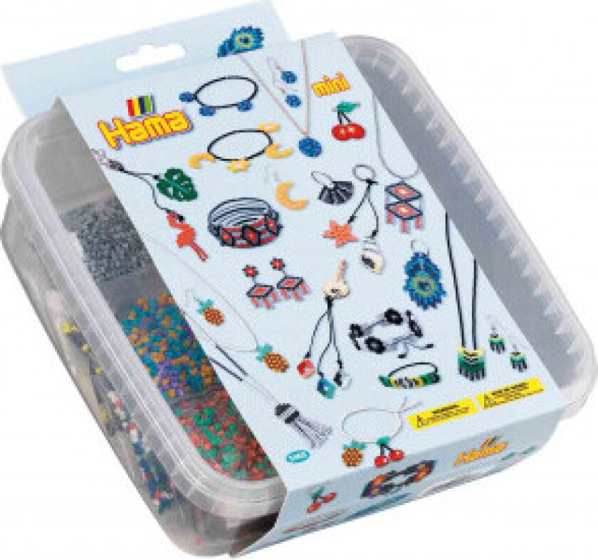 HAMA - Mini Beads - Beads and Pegboards in Box (5403)