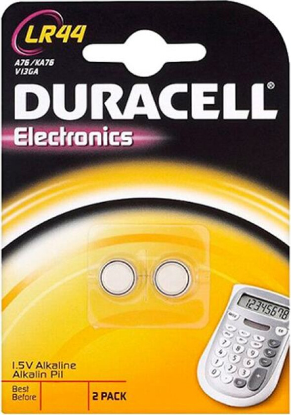 Electronics LR44 Alkaline Batteri - 2 stk.