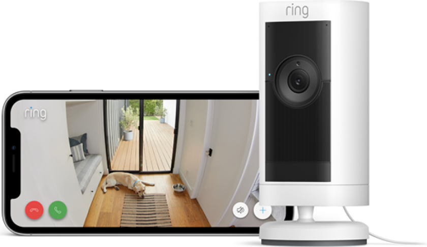 Stick Up Cam Pro Utendørs overvåkningskamera med ledning, Hvit