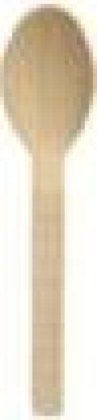 Papstar 88769, Engangsskje (kaffeskje), Tre, Tre, 11 cm, 50 stykker