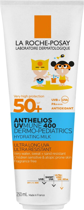 Anthelios UVMUNE 400 Kids Hydrating Milk SPF50+, 250 ml