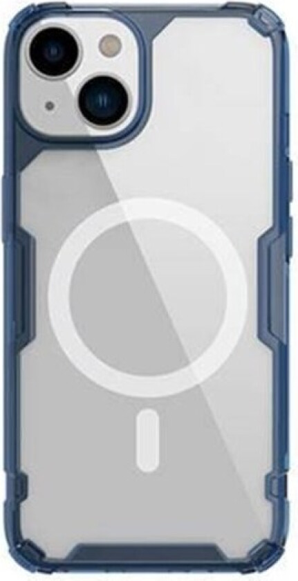 Magnetic Case Nature TPU Pro for Apple iPhone 14 (Blue)