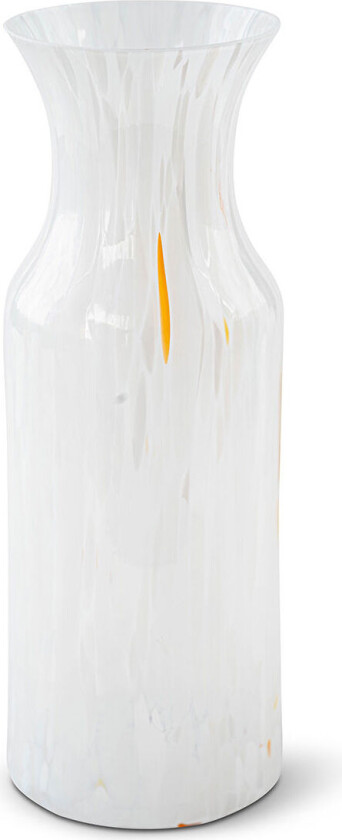Magnor - Swirl Karaffel/vase, Hvit