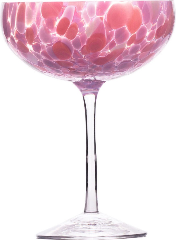 Magnor - Swirl Champagneglass, Rosa