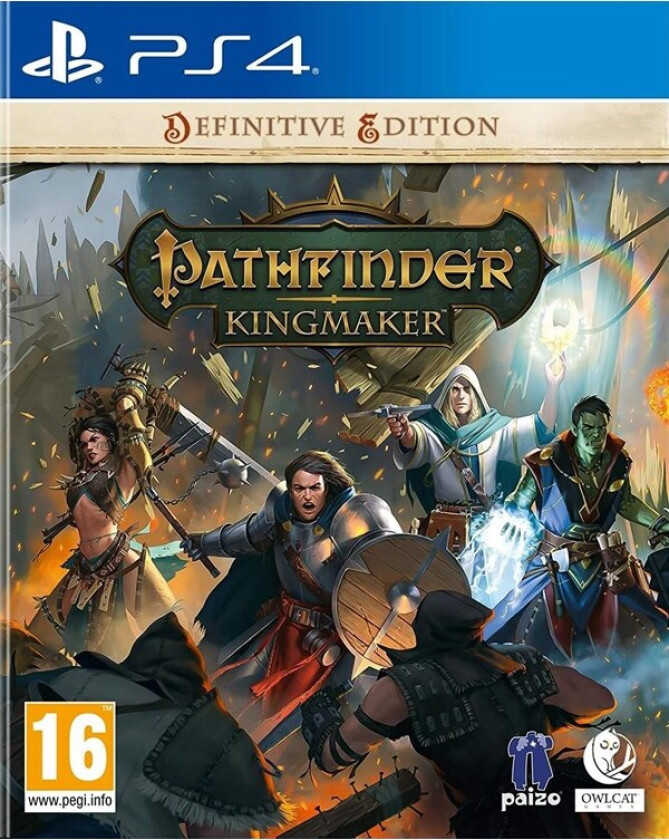 Pathfinder: Kingmaker - Definitive Edition - Sony PlayStation 4 - RPG