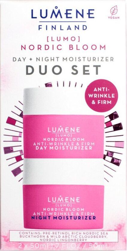 Nordic Bloom Day + Night Moisturizer Duo Set 100 ml