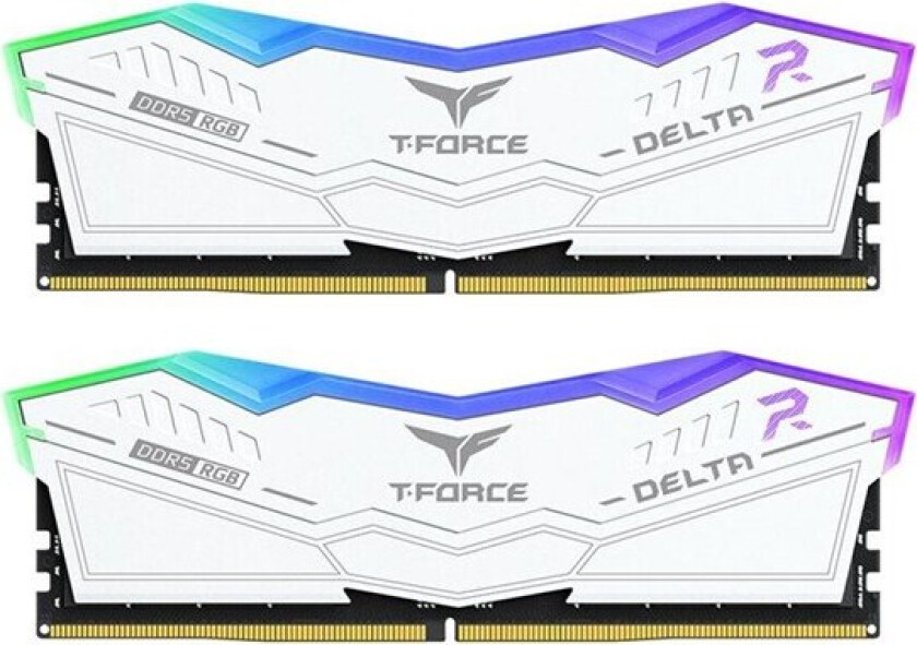 T-Force DELTA RGB - DDR5 - kit - 32 GB: 2 x 16 GB - DIMM 288-pin - 7200 MHz / PC5-57600