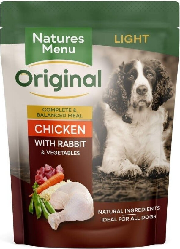 Natures:menu Dog Light Chicken & Rabbit 300 g