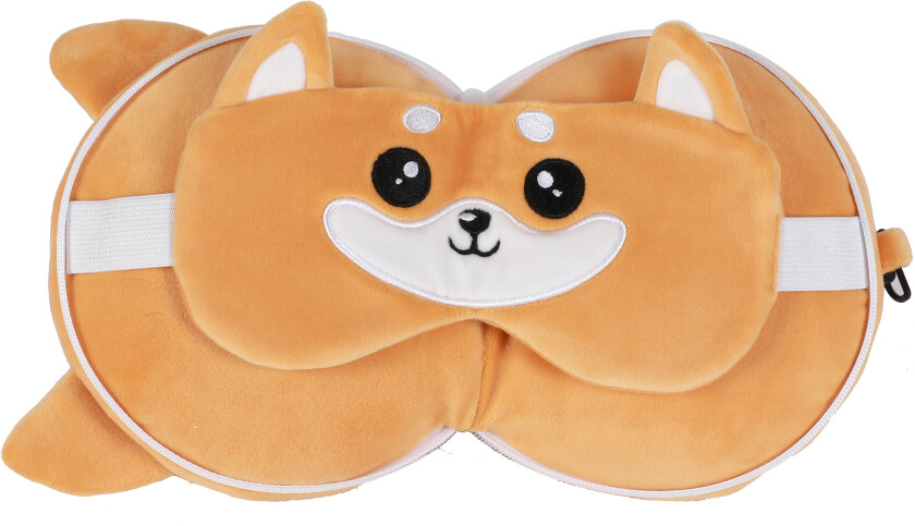 - Pillow with Sleep Mask - Shiba (XL2531)