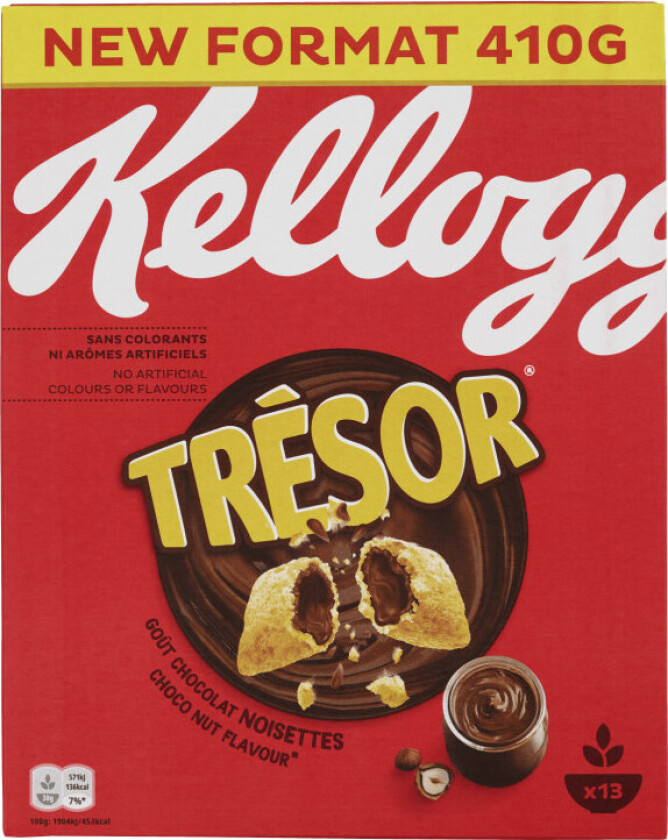 Tresor Choco Nut 410g Kelloggs