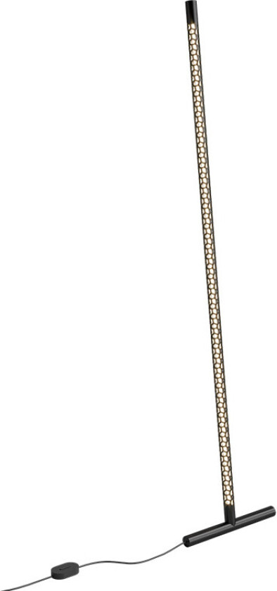 - Squiggle F1 Gulvlampe 2700K Matt Black