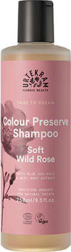 Shampoo Soft Wild Rose T. Farvet Hår - 1 Stk