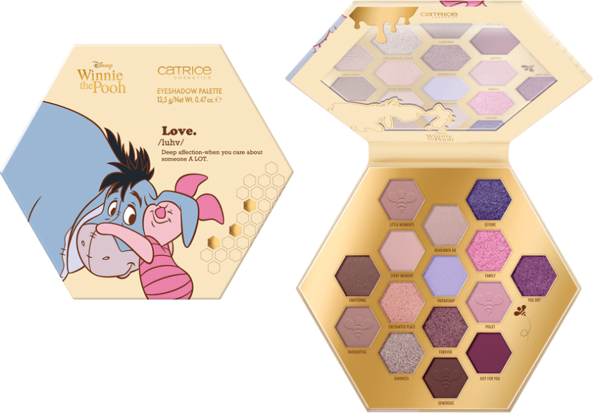 Catrice Disney Winnie The Pooh Eyeshadow Palette 020 Friends Lift