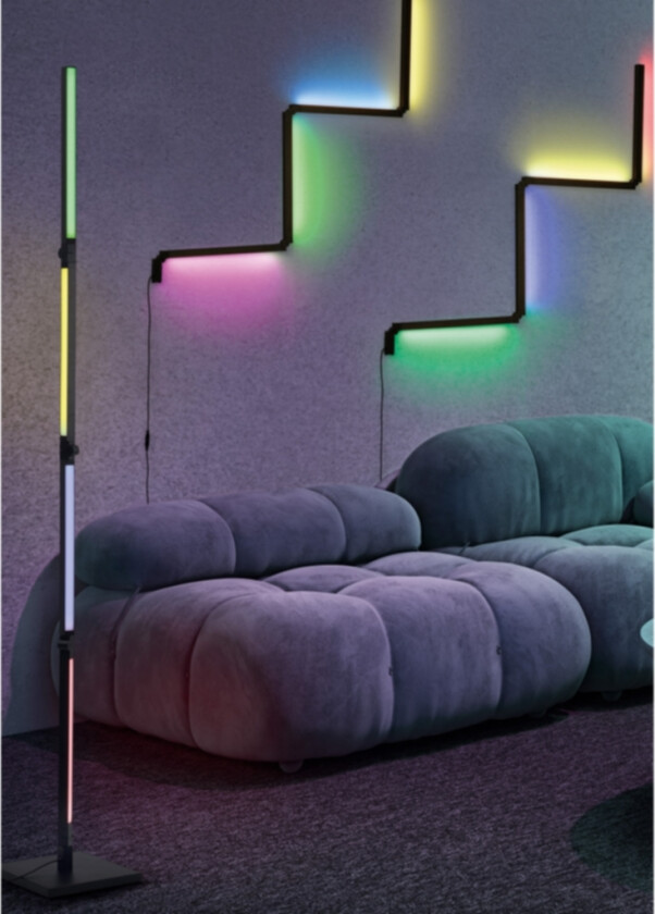 - SMART+ Convert Magic - Floor/Wall, 2320lm, 24W, WiFi, RGB+827, Black