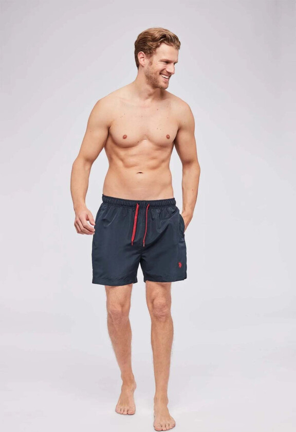 Aza Badeshorts - Dark Sapphire Stripe - L