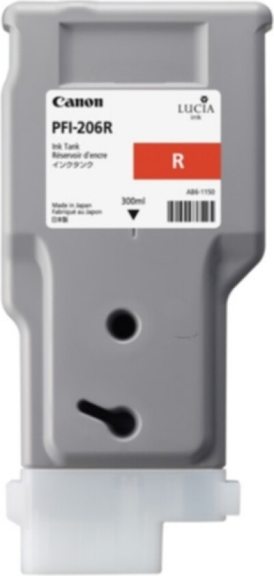 PFI-206 R Blekkpatron rød