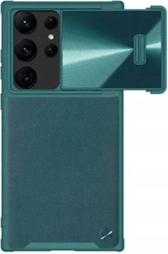 CamShield Leather S case for Samsung Galaxy S23 Ultra (Exuberant Green)