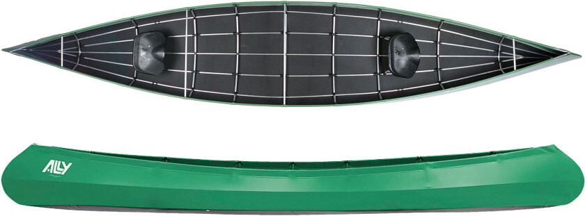 Bilde av Ally Folding Canoe 18 DR, kano Green
