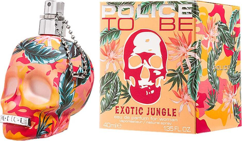 POLICE Police To Be Exotic Jungle Eau De Parfum for Woman 40 ml