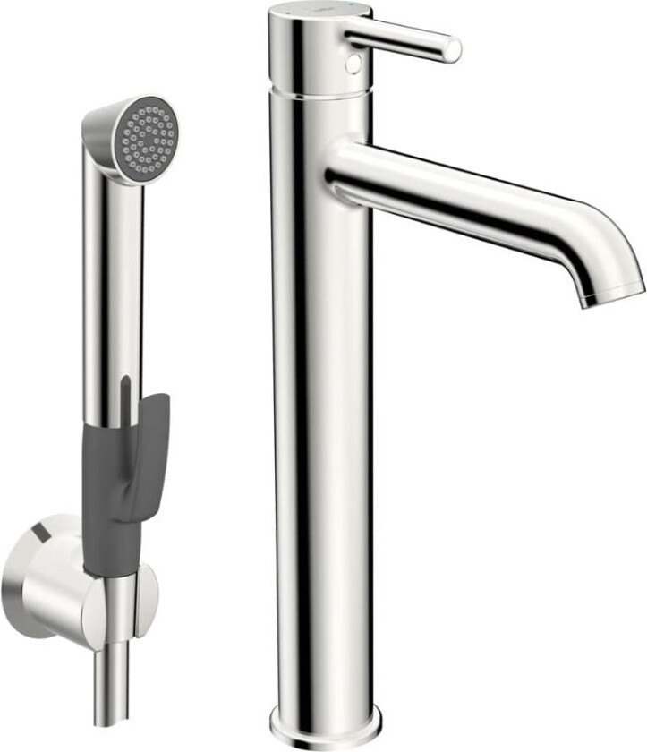 Optima Style servantbatteri, krom