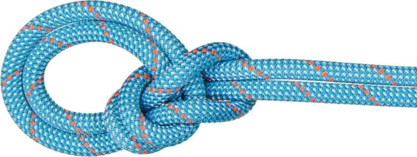 9.8 Crag Classic Rope 60, klatretau Ice Mint-white