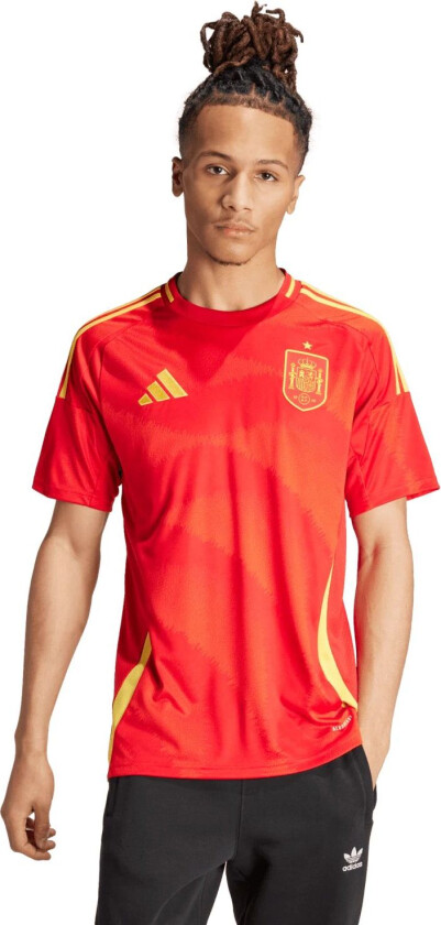 adidas Spain Home Jersey / EURO24, fotballdrakt, herre Better Scarlet