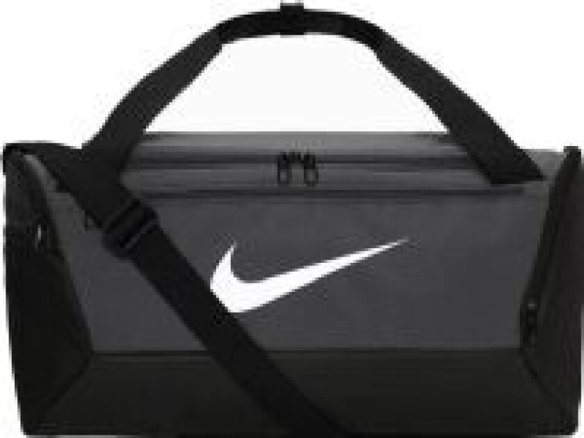 Brasilia Small Duffel Bag, treningsbag FLINT GREY/BLACK/WHI