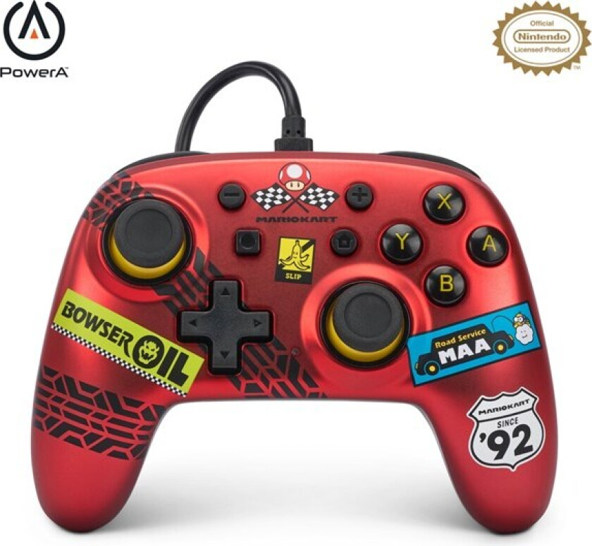 Nano Wired Controller for Nintendo Switch - Mario Kart: Racer Red - Gamepad - Nintendo Switch