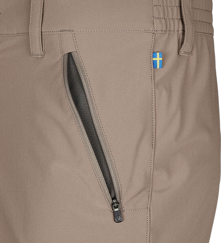 ABISKO TRAIL STRETCH SHORTS M SUEDE BROWN