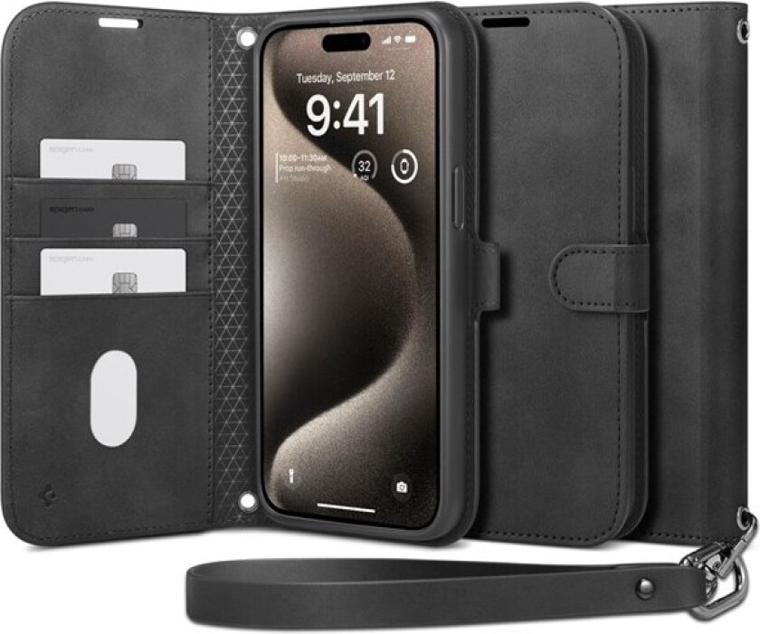 Wallet S Pro iPhone 15 Pro Max black