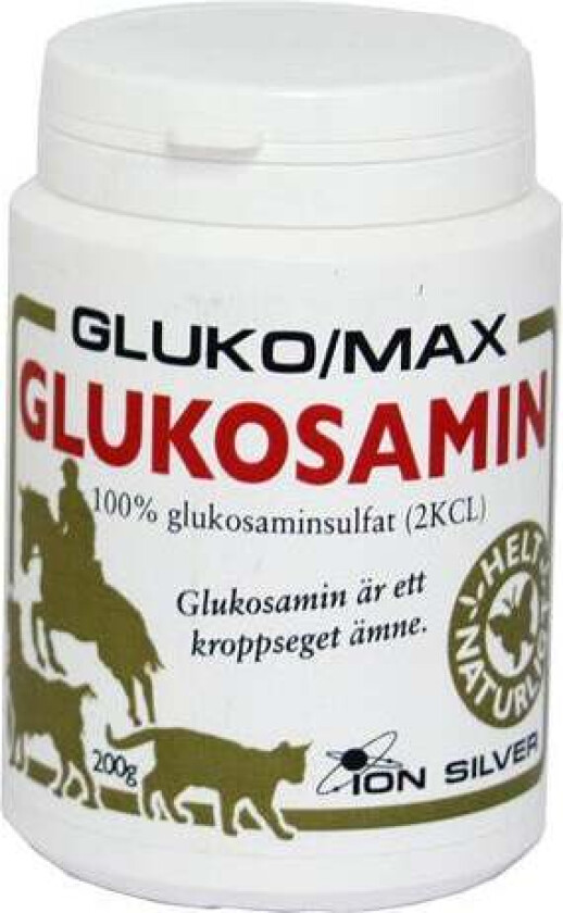 ION SILVER - Gluko/Max 200Gr Glucosamine Sulfate 100% - (721.0225)