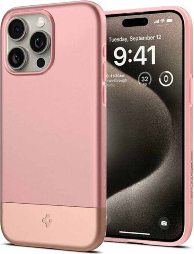 Style Armor MagSafe iPhone 15 Pro Max rose gold