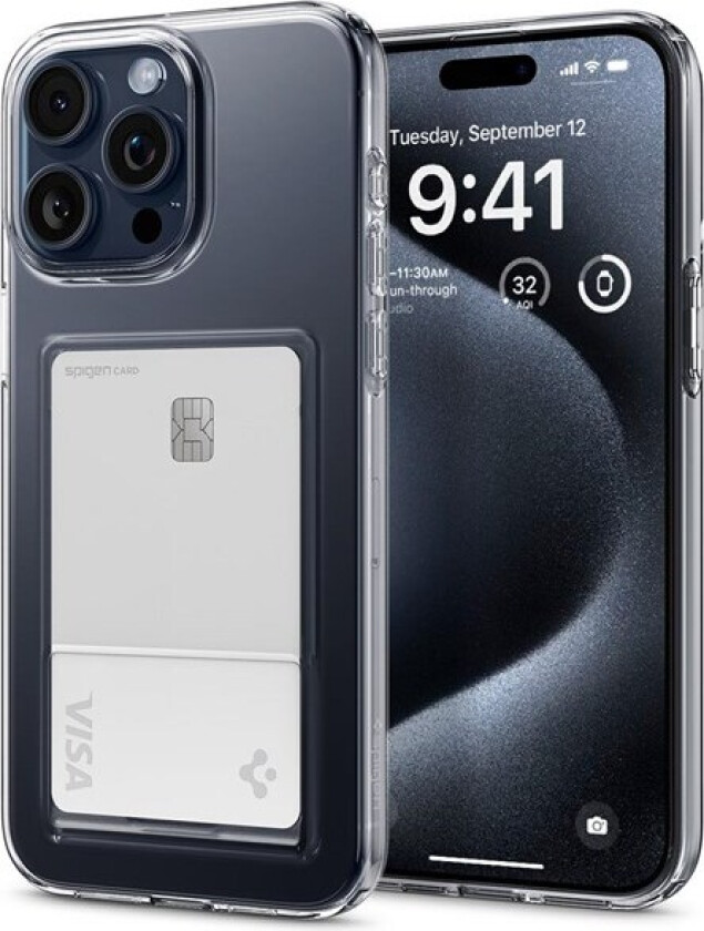 Crystal Slot iPhone 15 Pro crystal clear