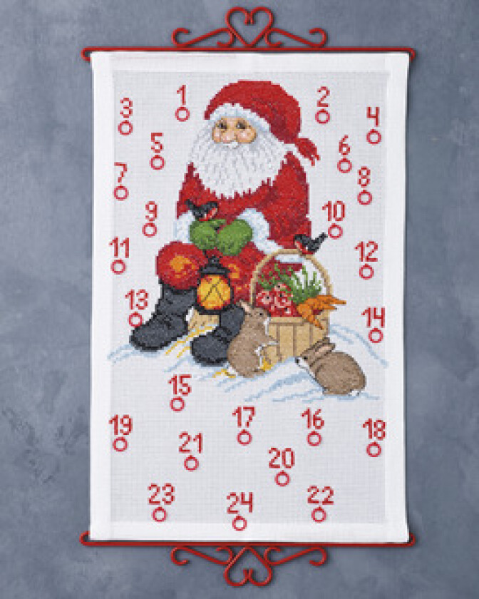 Broderipakke Kalender Nisse & Kaniner