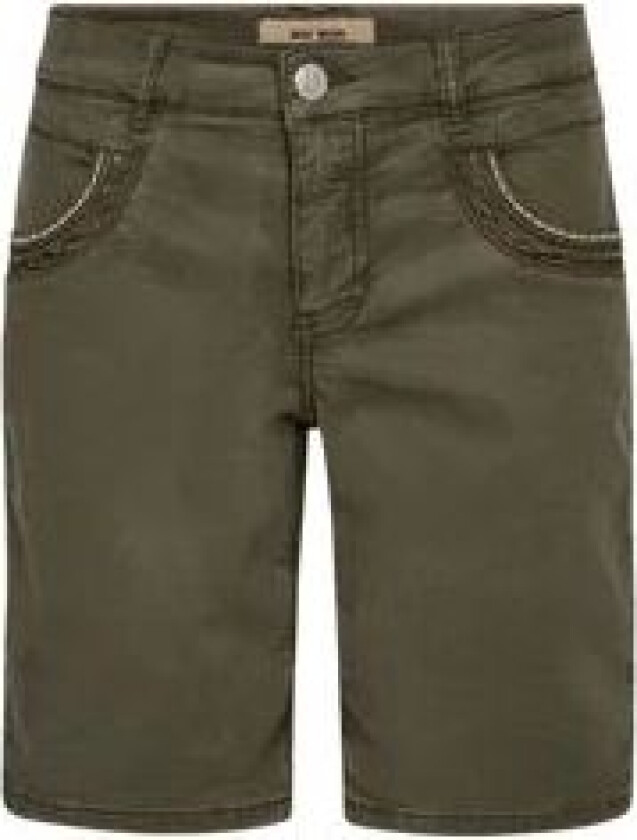 Mos Mosh Naomi Treasure Shorts - Dusty Olive W25