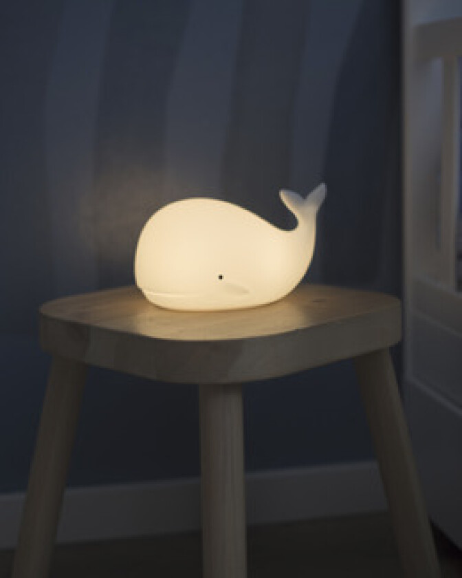 Nattlampe LED Whale