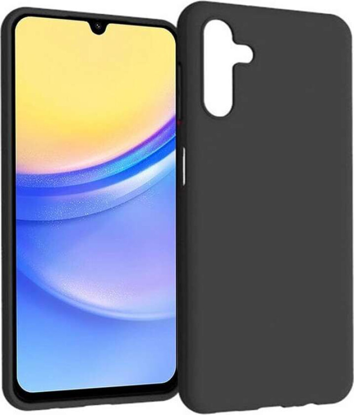 Silikondeksel Samsung Galaxy A15 - Svart