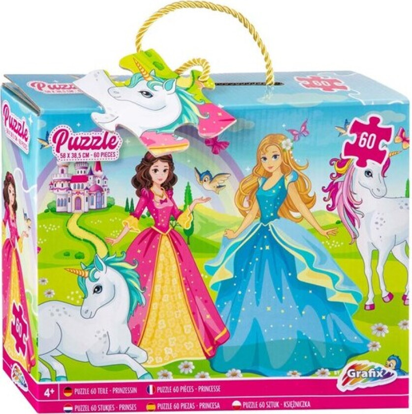 Floor Puzzle Princesses 60pcs. Gulv