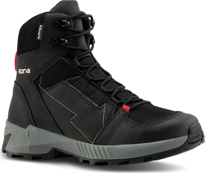 Unisex Tracker Mid Black 45, Black