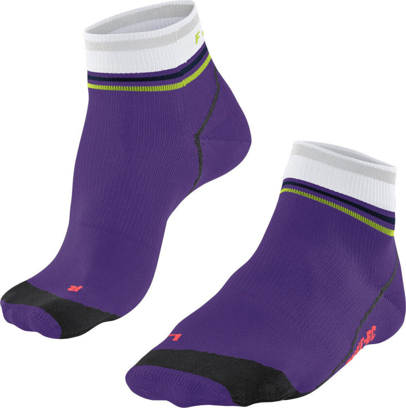 BC Impulse Reflect Short Unisex Biking Socks Amethyst 37-38, Amethyst