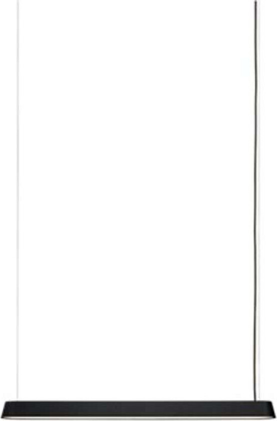 Linear pendel black, 87,2 cm
