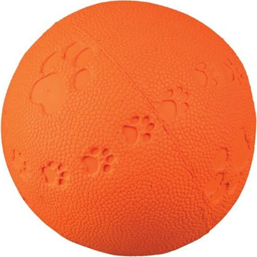 Ball m/pipelyd Naturgummi Ø: 6 cm