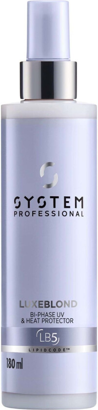 System Professional LuxeBlond Bi-Phase UV & Heat Protector 180ml